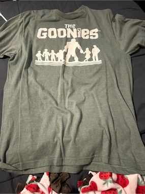 The Goonies Graphic Tee - Olive Green